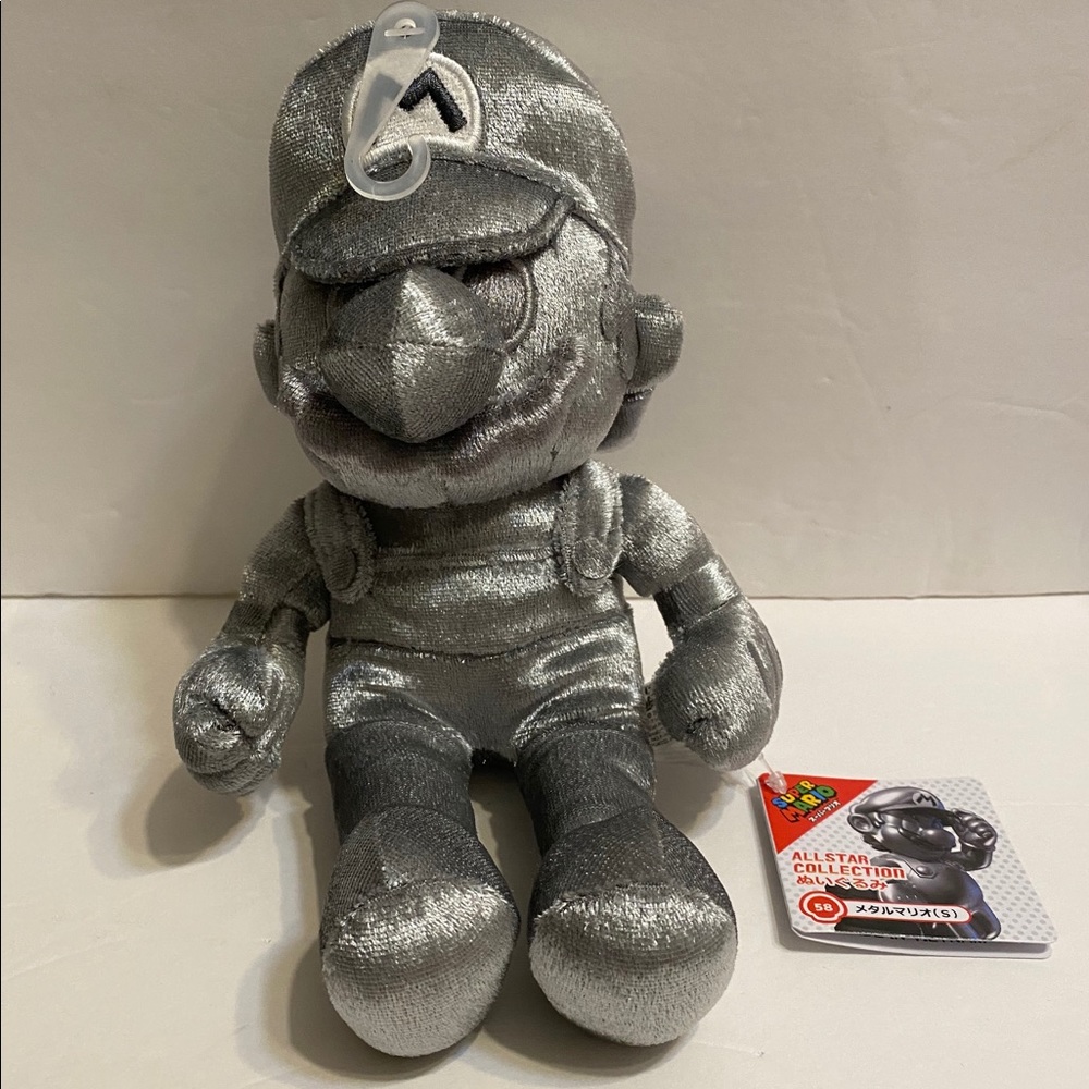 Metal Mario Soft Stuffed Super Mario Series Plush